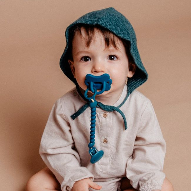 Suavinex Prende-Chupeta em Silicone Colour Essence Deep Ocean