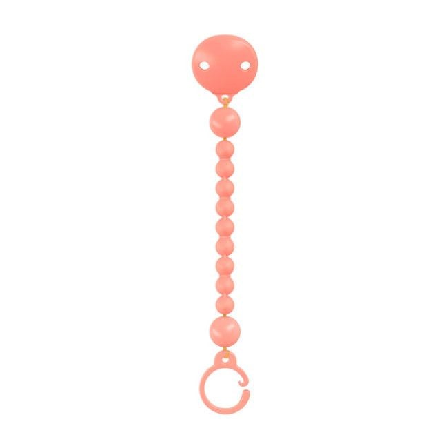 Suavinex Silicone Soother Clip Colour Essence Peach Pink