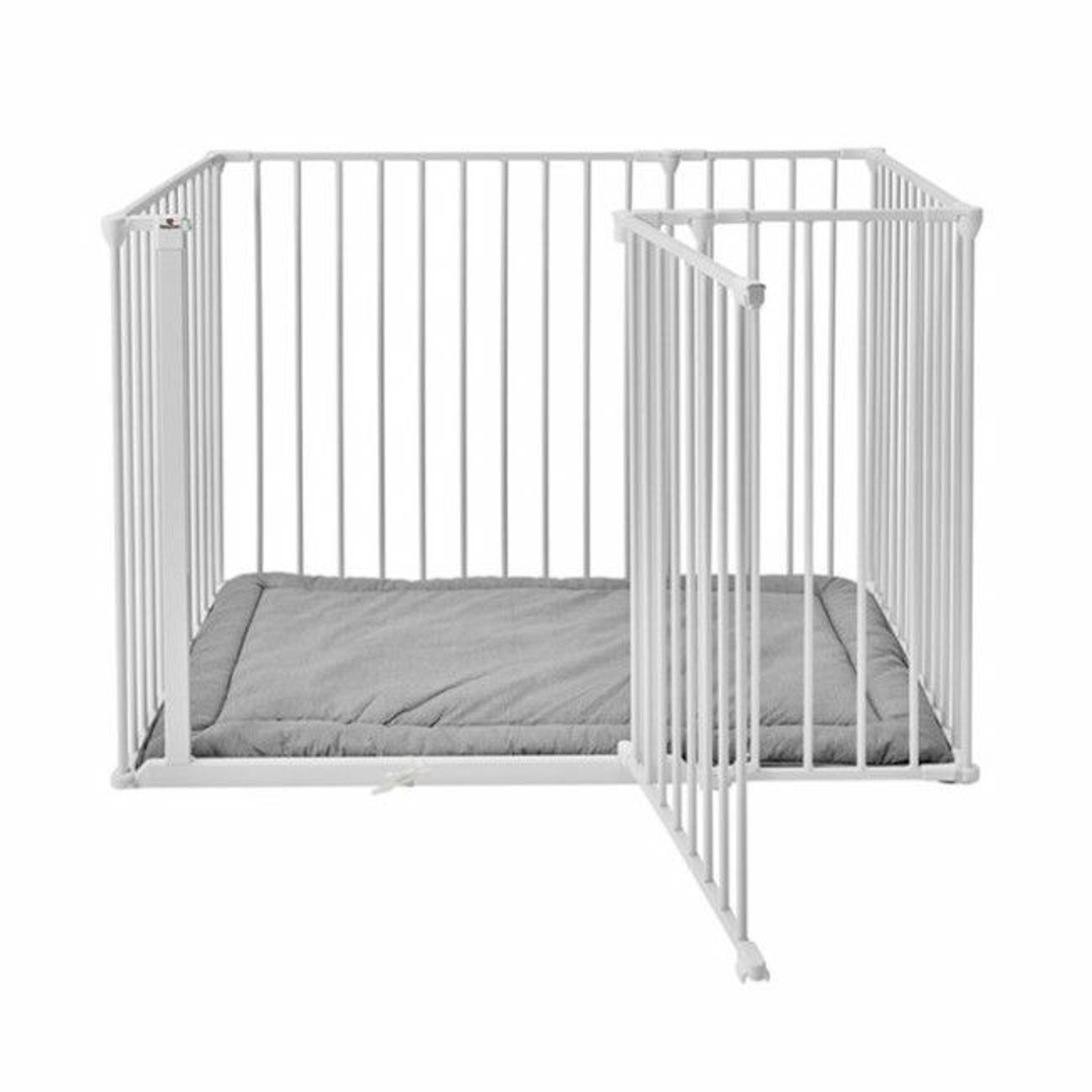 Baby Dan Parque com Grades Olaf Rectangle Branco 79114-10400-1300-10