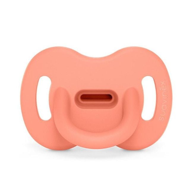Suavinex SX Pro Silicone Physiological Soother Smoothie Peach Pink 6-18M