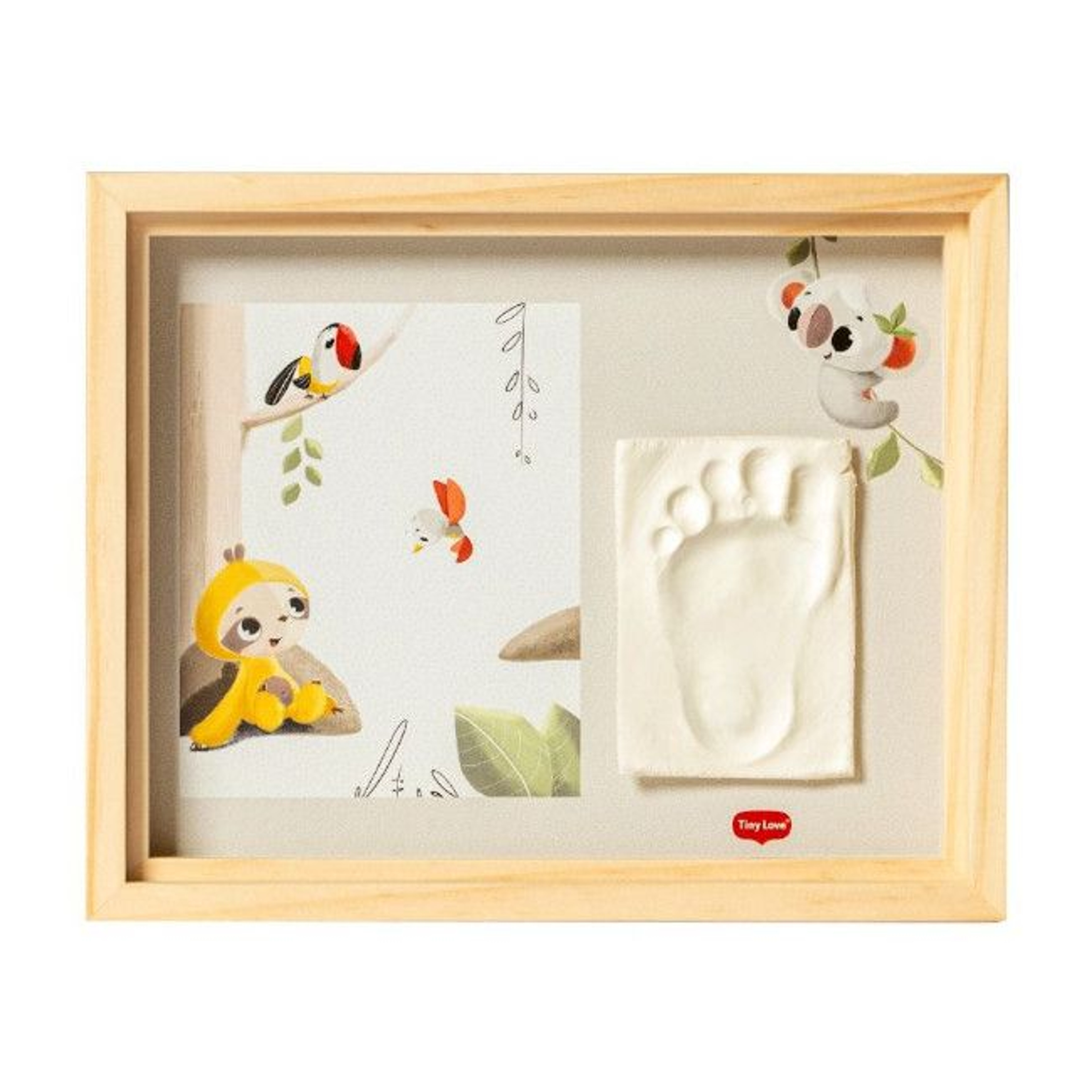 Tiny Love Wooden Frame with Clay Kit