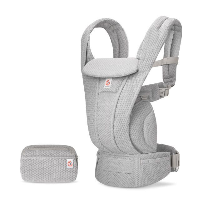 Ergobaby Omni Deluxe Mesh Baby Carrier Pearl Grey EBCODMPRLGRY