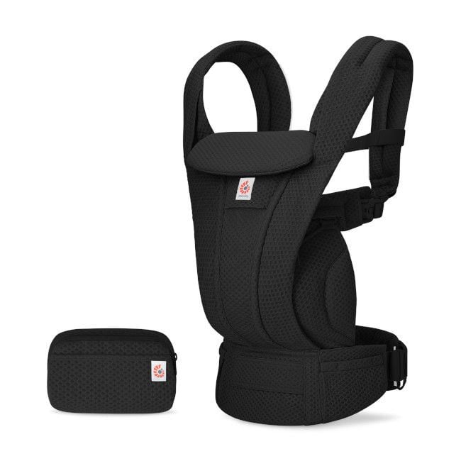 Ergobaby Omni Deluxe Mesh Baby Carrier Onyx Black EBCODMONYX