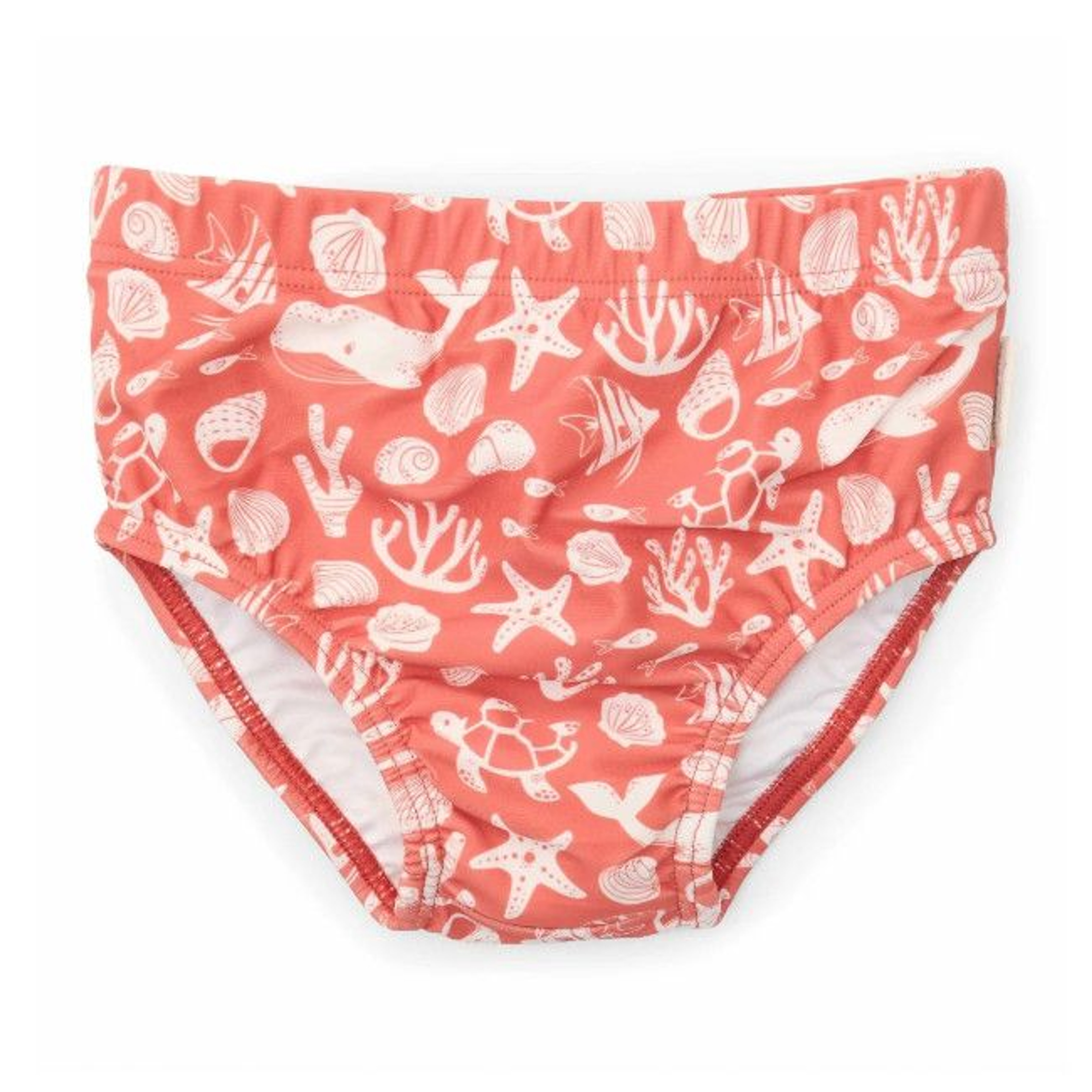 Little Dutch Swim Nappy Sea Life Coral Red 62/68 CL25038601
