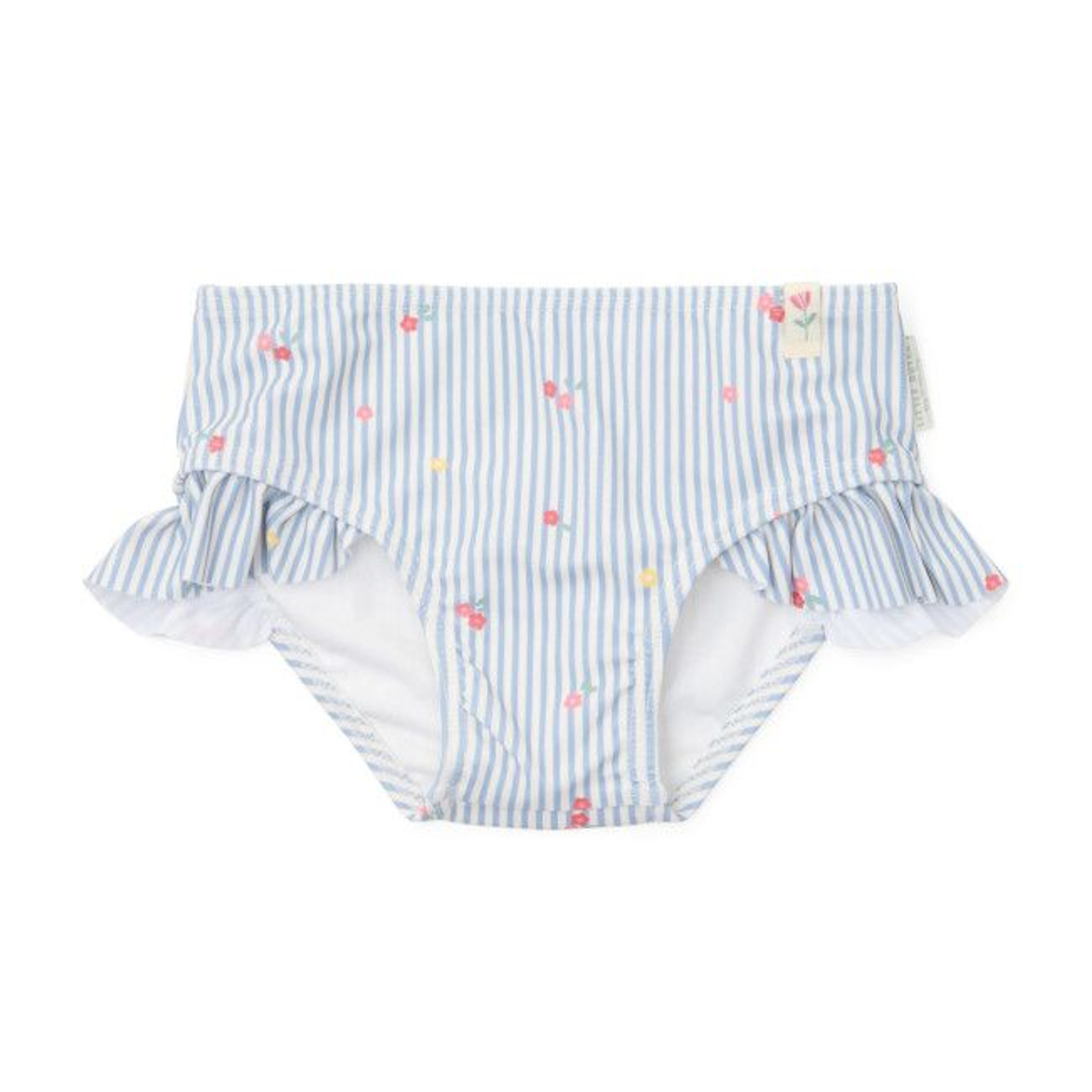 Little Dutch Swim Briefs Sunny Flowers Blue 98/104 CL25038820