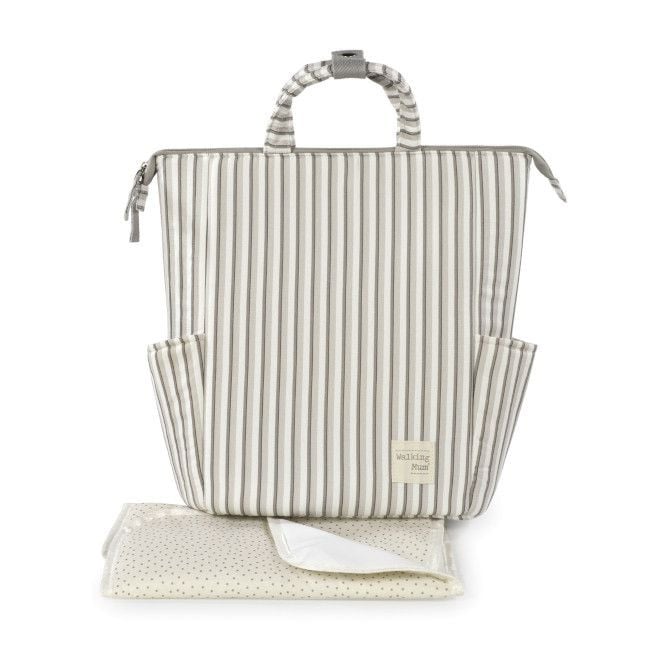 Walking Mum Maternity Backpack Botton Stripes 1120800472