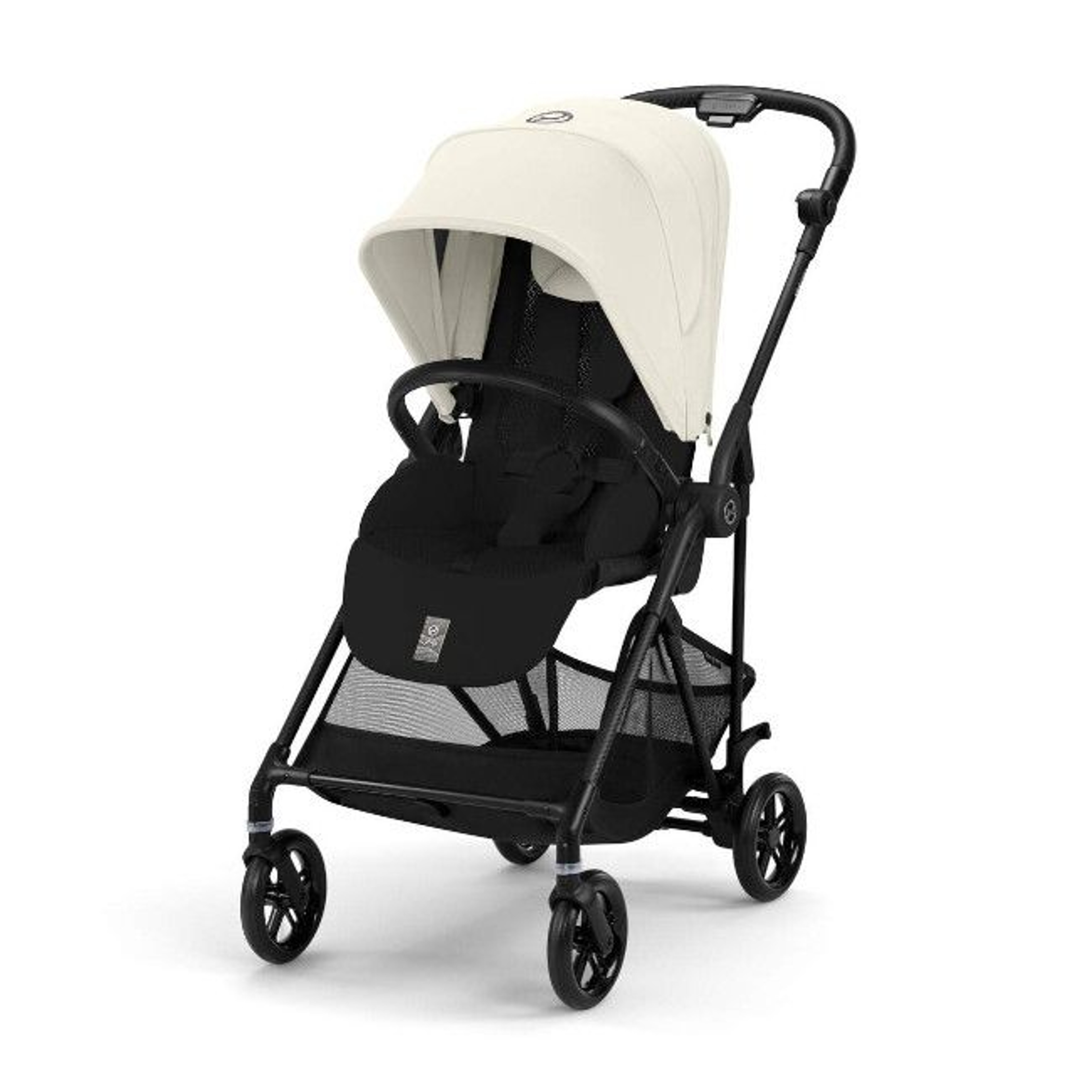 Cybex Melio Carbon Pushchair 2025 Canvas White