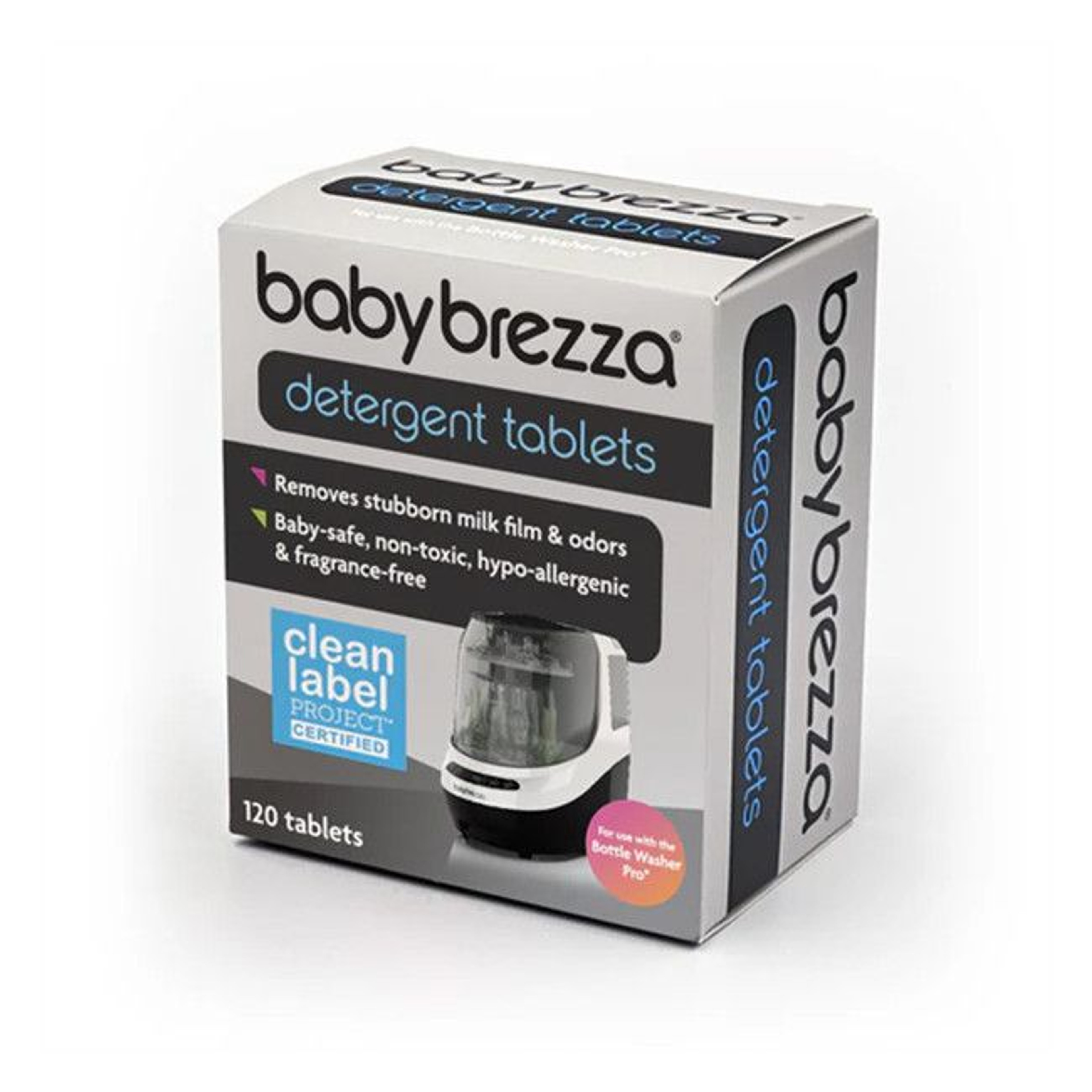 Baby Brezza 120 Organic Soap Tablets for Bottle Washer Pro BRZ0145