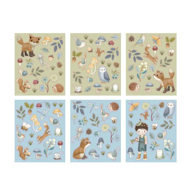 Little Dutch Sticker Set Forest Friends +3 Years 126619