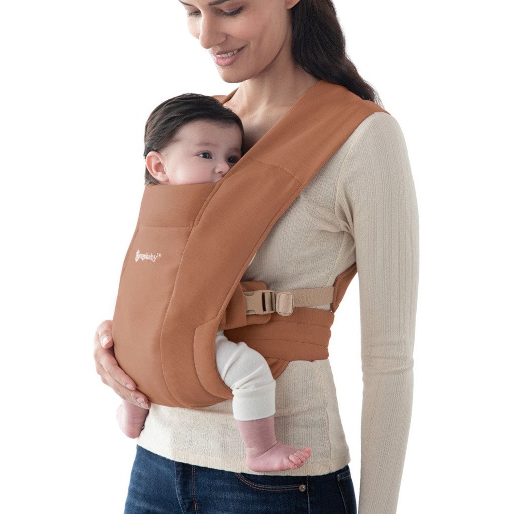 Ergobaby Embrace Soft Knit Baby Carrier Canyon Clay EBCEMACANCLY