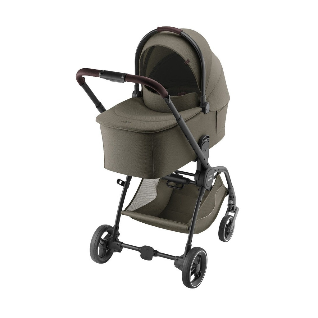 Britax Römer Stroller + Rio Lux Carrycot Urban Olive