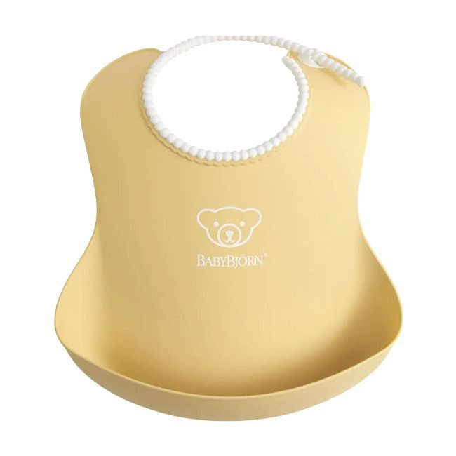 BabyBjörn Bib Pastel Yellow 046366