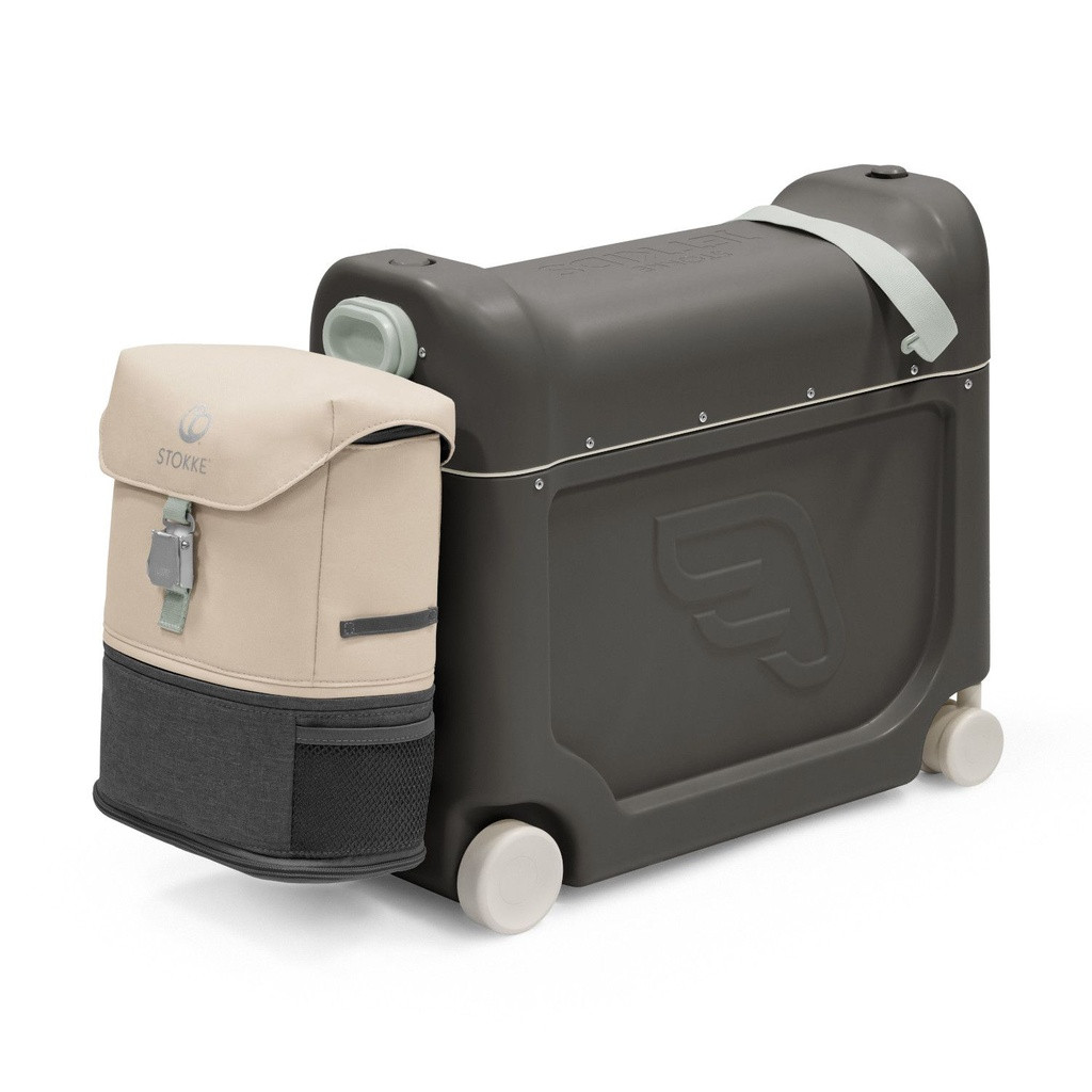 Stokke JetKids BedBox Travel Case + Crew Backpack Midnight Grey 681405