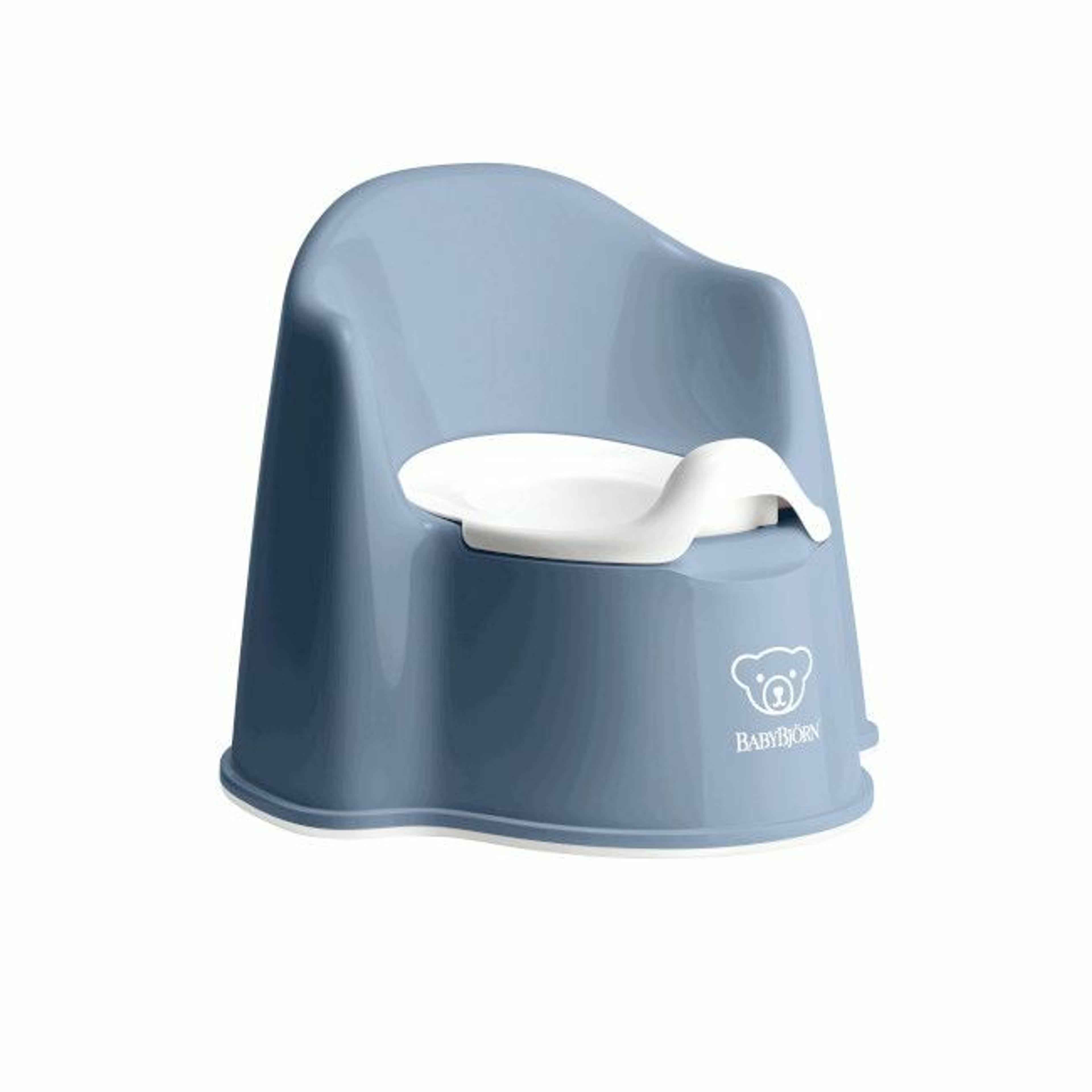 BabyBjörn Potty Chair Deep Blue/White 055269