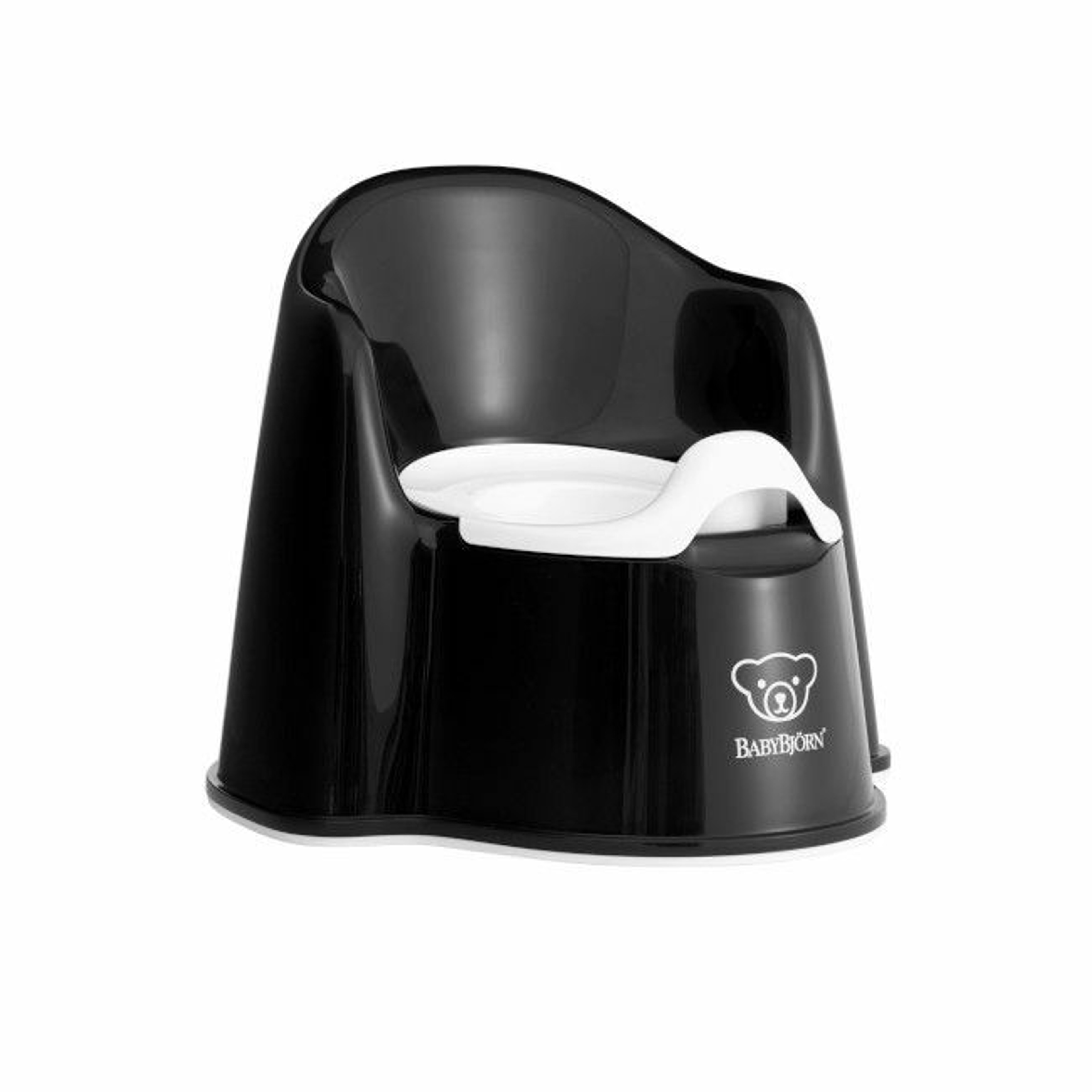 BabyBjörn Potty Chair Black/White 055256