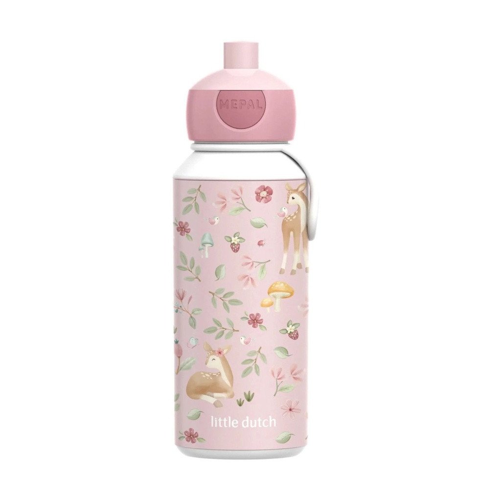 Little Dutch x Mepal Pop-Up Bottle 400ml Fairy Garden 107410065406