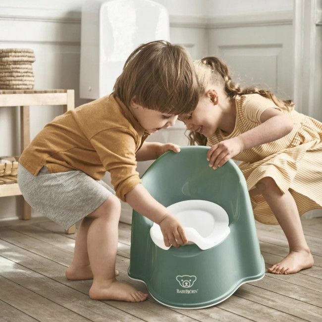 BabyBjörn Bacio Cadeira Verde Profundo/Branco 055268