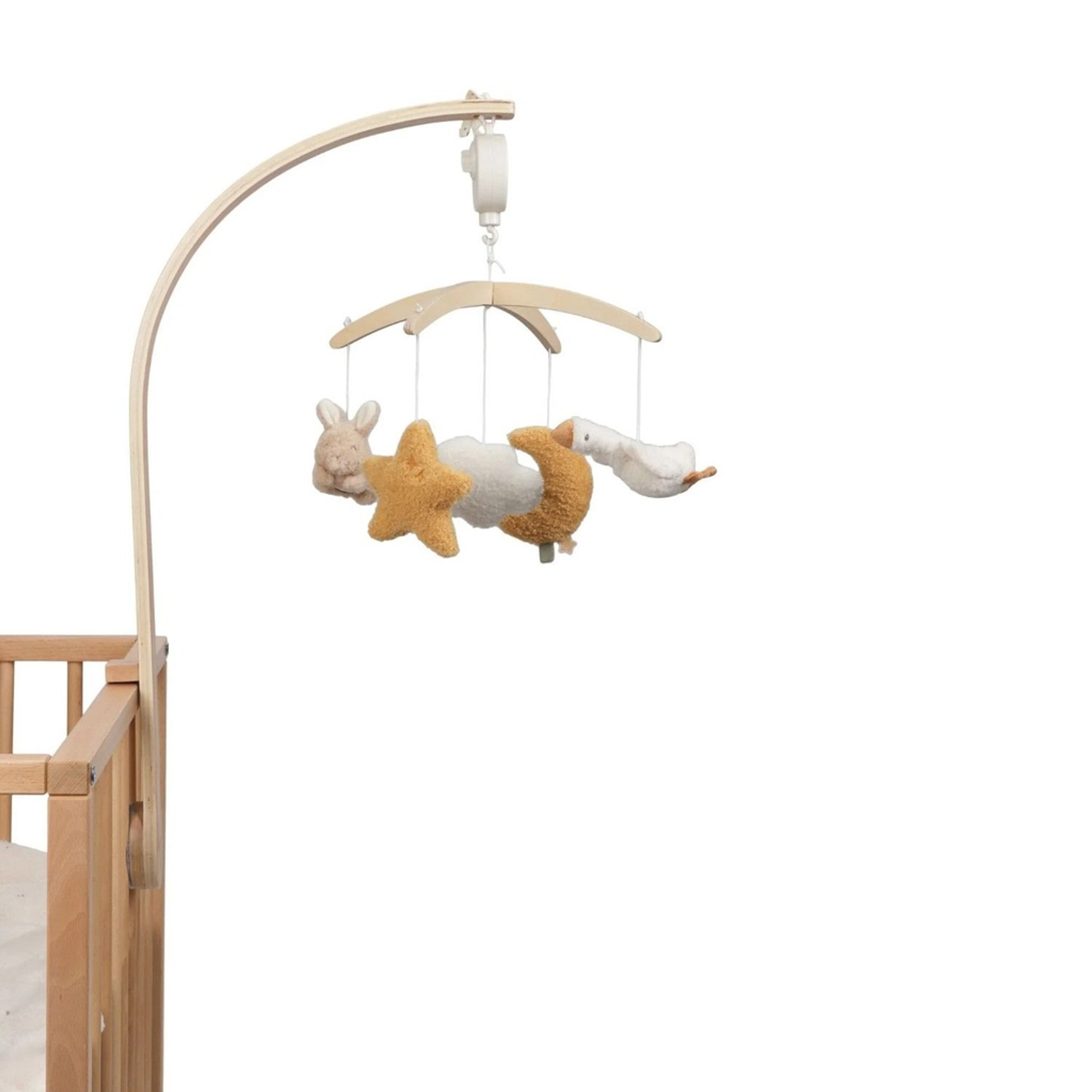 Little Dutch Wooden Musical Mobile Newborn Naturals LD8400