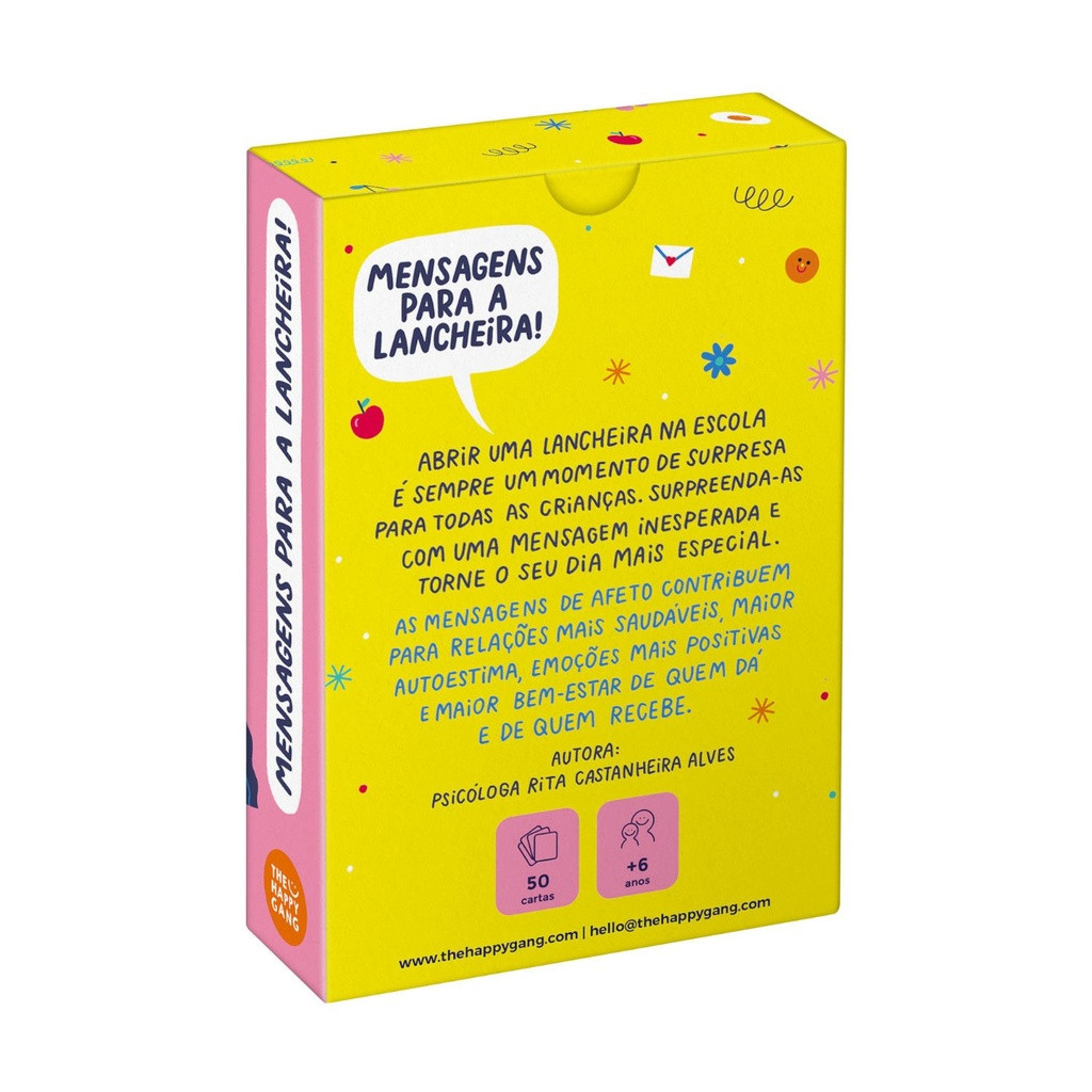 The Happy Gang 50 Mensagens para a Lancheira +6 Anos THG51