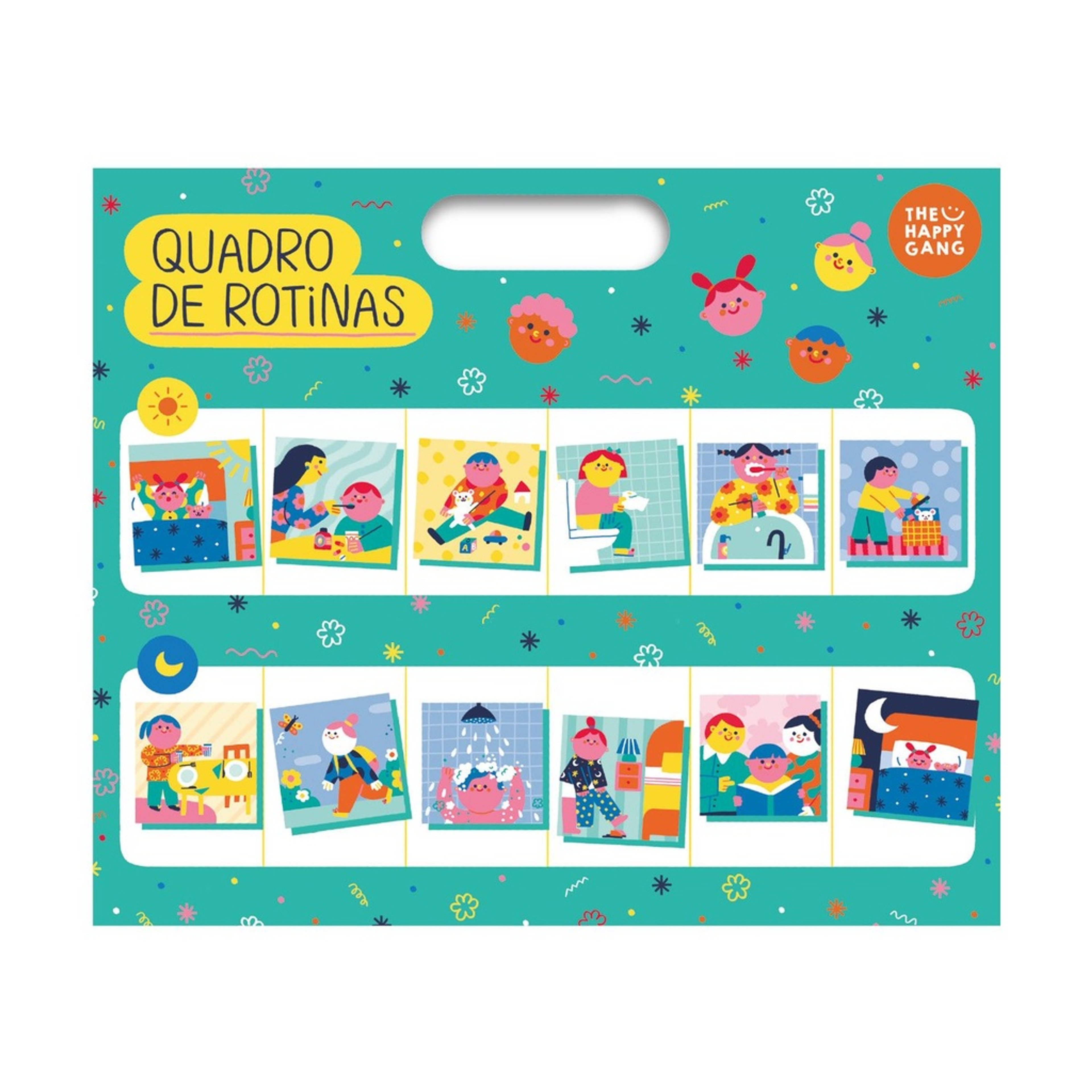 The Happy Gang Routine Board with Magnets THG71