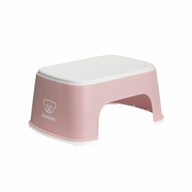 BabyBjörn Step Stool Pastel Pink/White 061264