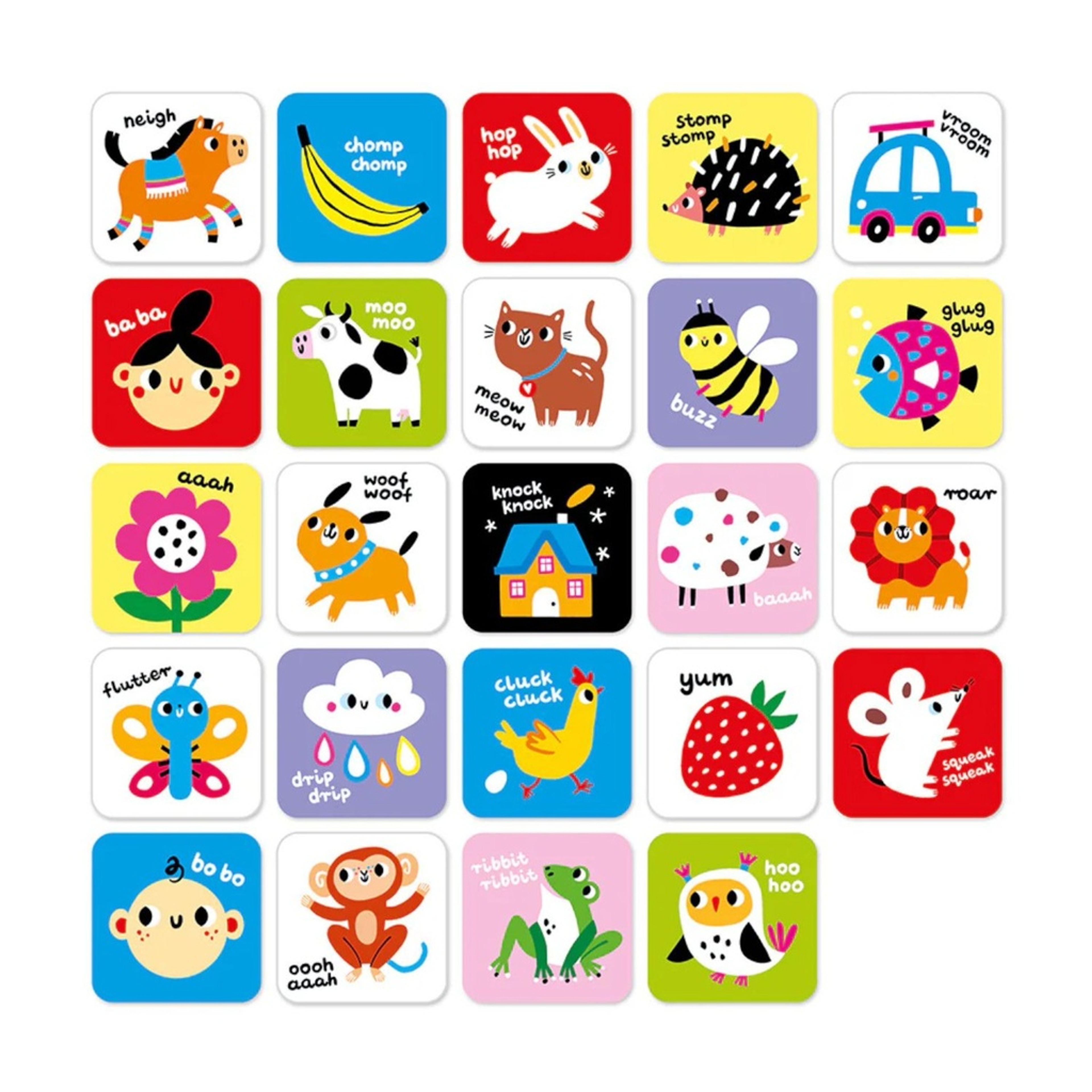 Banana Panda High Contrast Cards +6M/+9M 76277