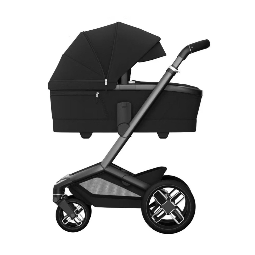 Maxi-Cosi Trio Carrinho Fame + Alcofa + Ovinho Pebble 360 Pro2 Twillic Black