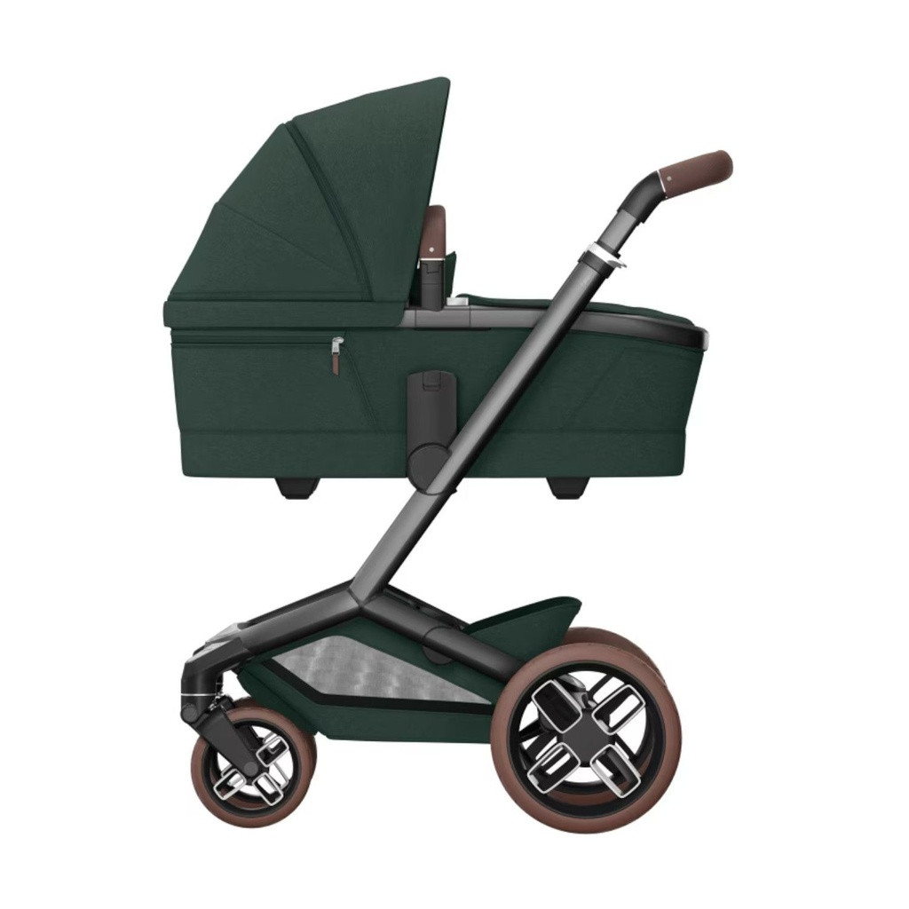 Maxi-Cosi Trio Carrinho Fame + Alcofa + Ovinho Pebble 360 Pro2 Twillic Green