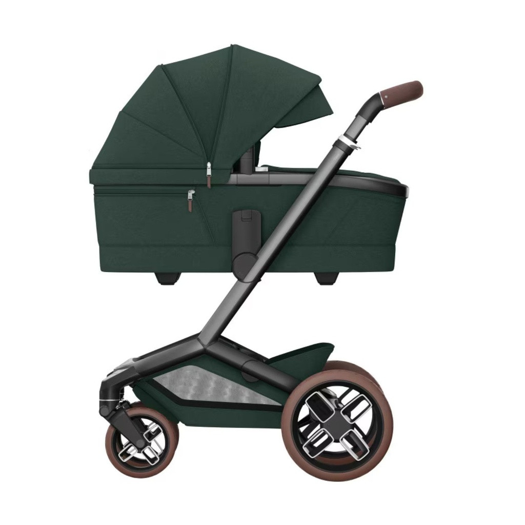Maxi-Cosi Trio Carrinho Fame + Alcofa + Ovinho Pebble 360 Pro2 Twillic Green