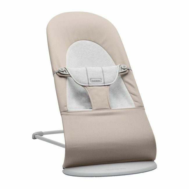 BabyBjörn Balance Soft Bouncer Jersey Beige/Grey 005383