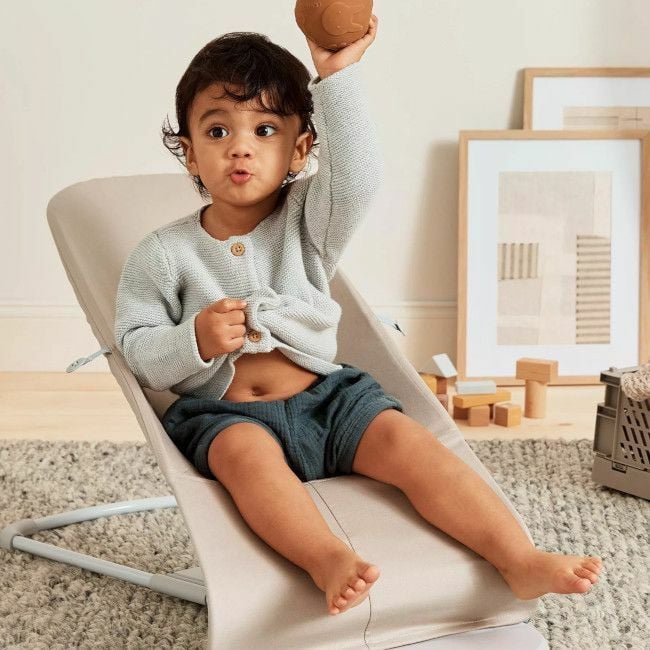 BabyBjörn Espreguiçadeira Balance Soft Jersey Beige/Grey 005383