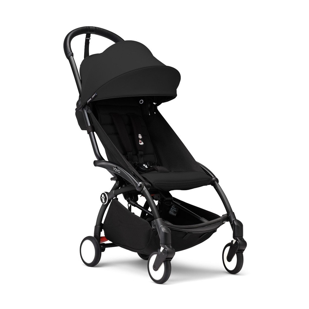 Stokke YOYO³ Stroller +6M Black Black