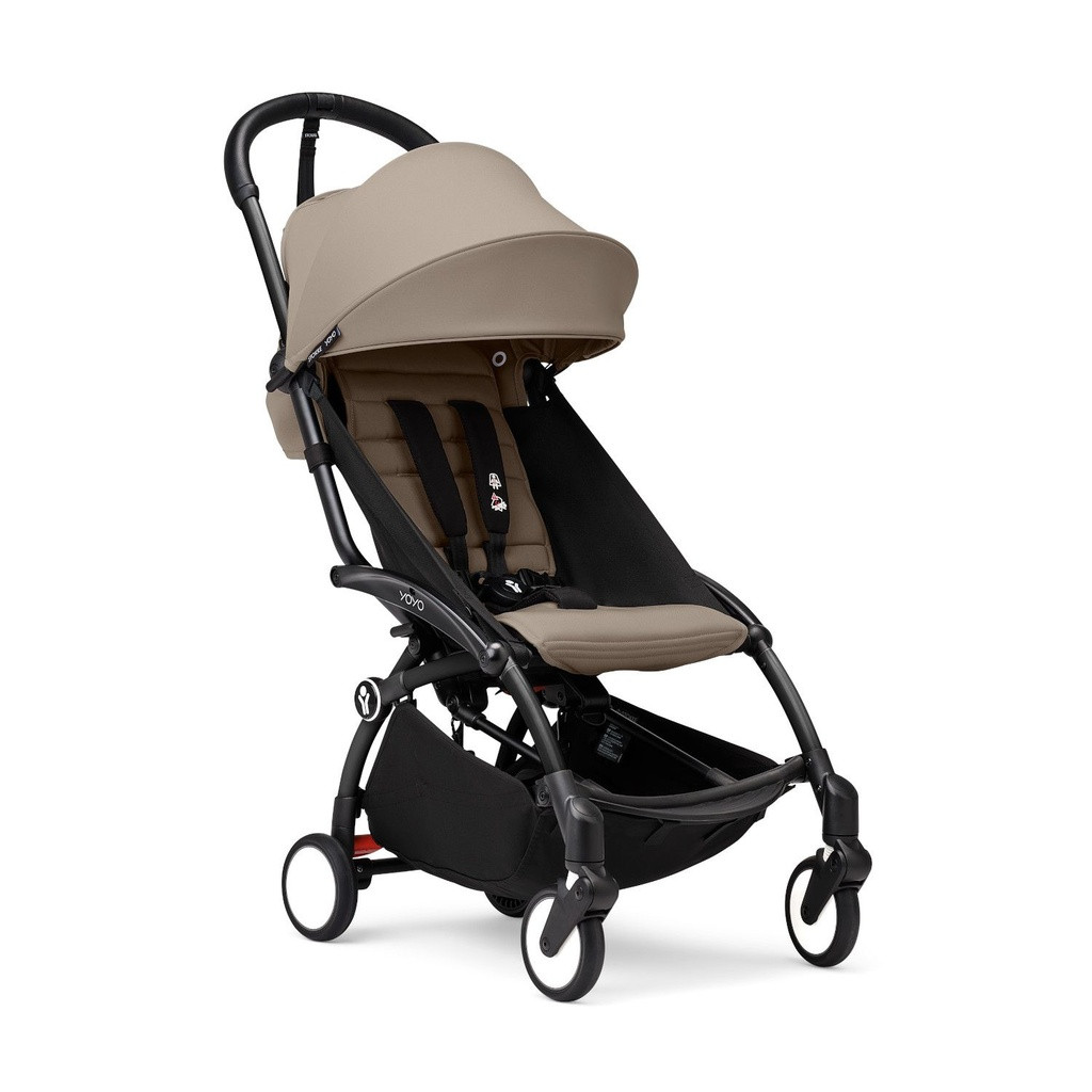 Stokke YOYO³ Stroller +6M Black Taupe