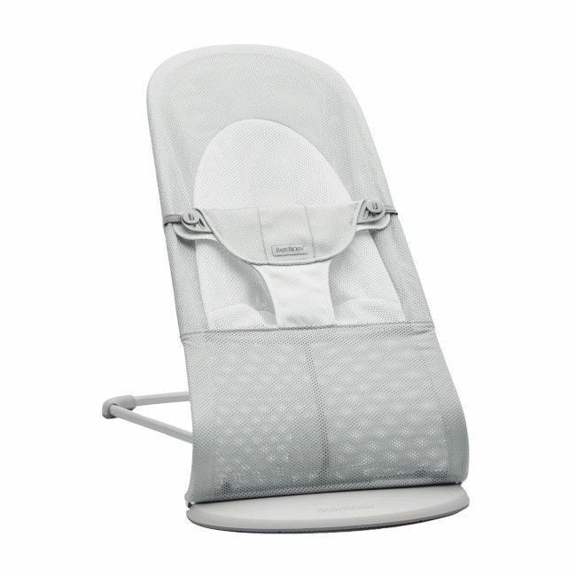 BabyBjörn Balance Soft Bouncer Mesh Silver/White 005129