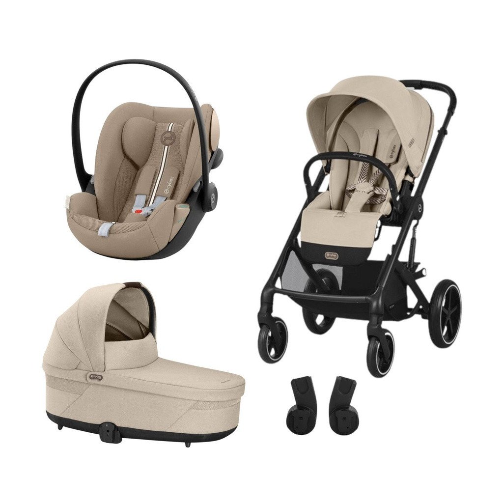 Cybex BALIOS S LUX + CLOUD G i-SIZE + Alcofa S Pack Plus Almond Beige