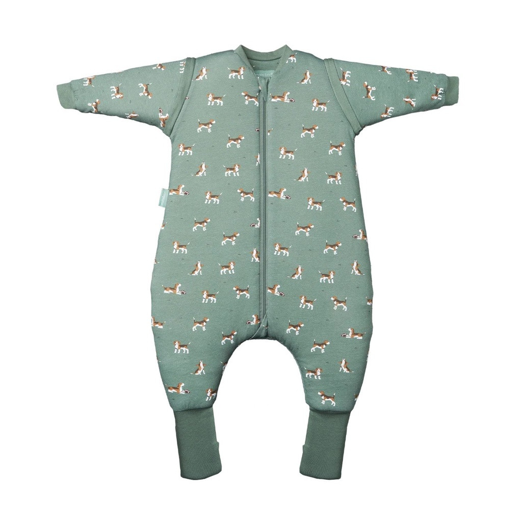 Molis&Co Sleepsuit with Sleeves and Socks TOG 2.5 Beagle 60-70cm