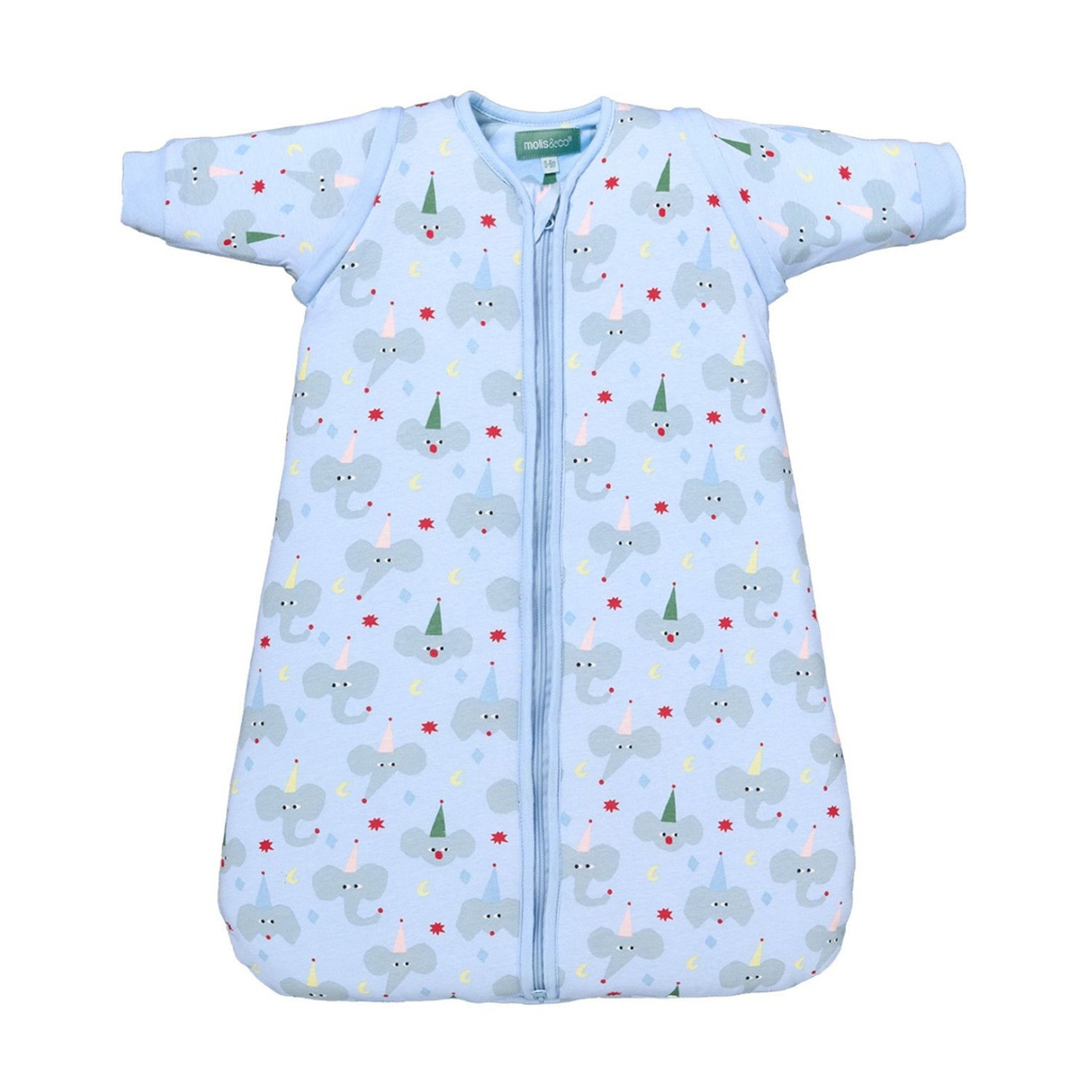 Molis&Co Saco de Dormir com Mangas TOG 2.5 Animal Party 56-68cm