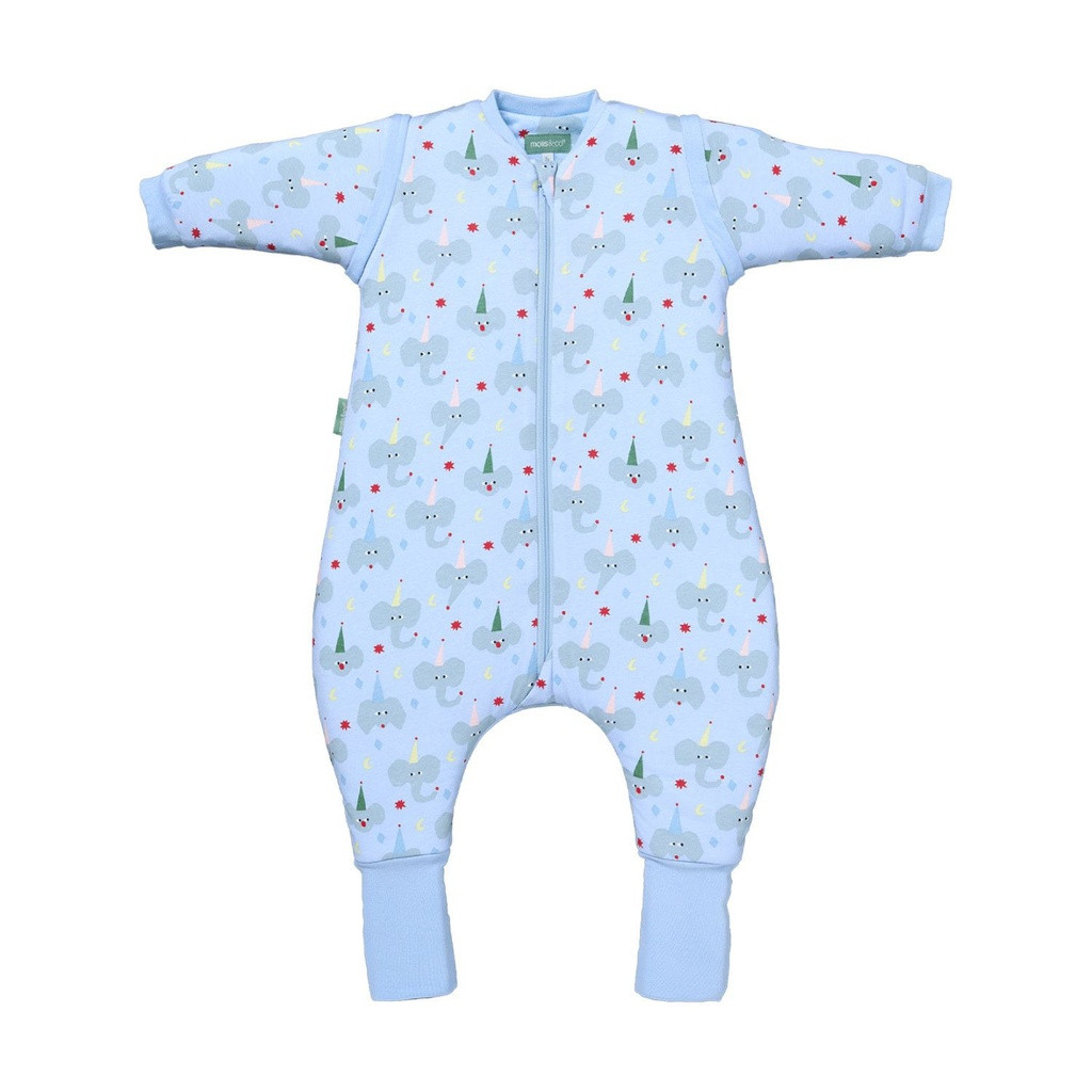 Molis&Co Sleepsuit with Sleeves and Socks TOG 2.5 Animal Party 100-110cm