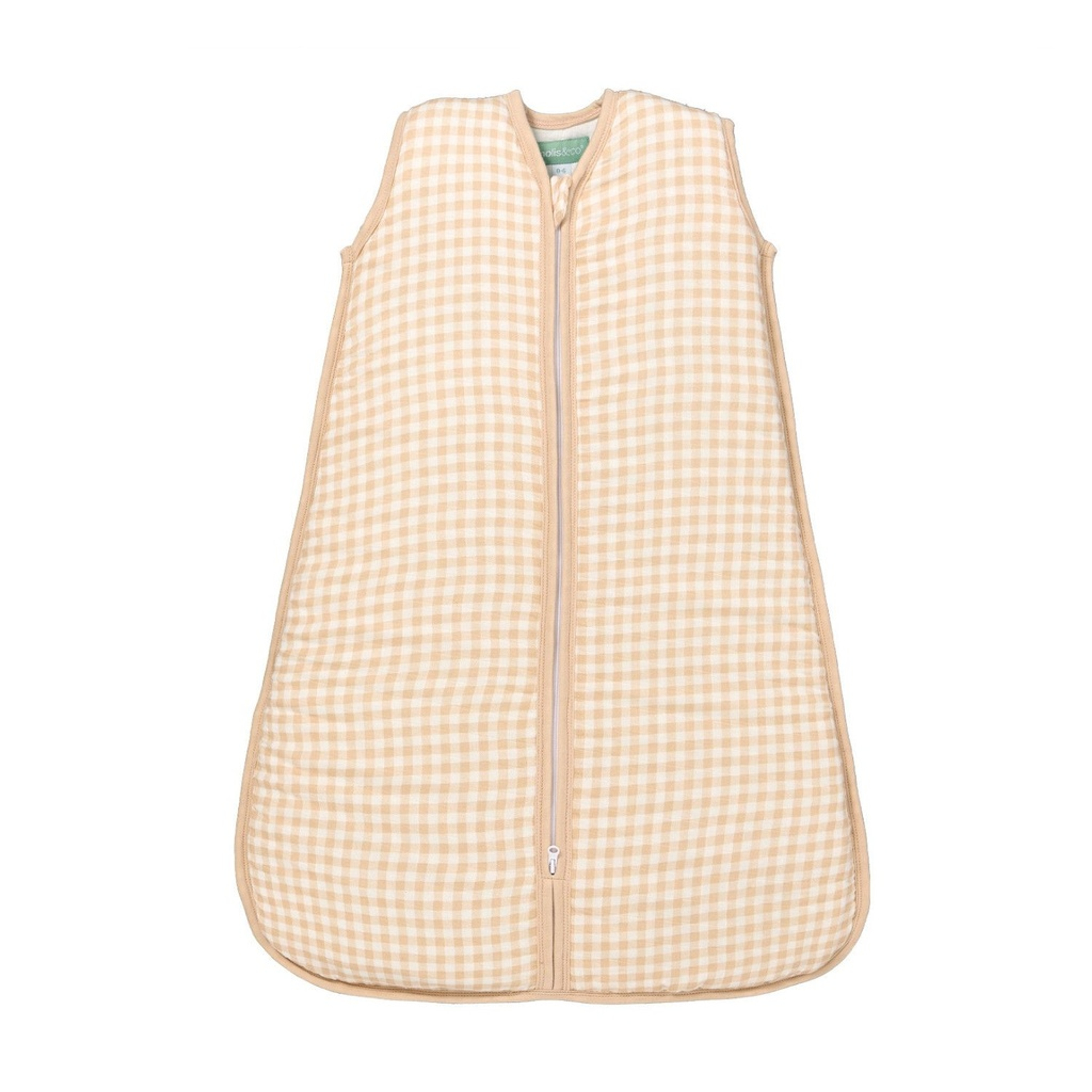 Molis&Co Sleeping Bag TOG 1 Vichy Sand 65-82cm