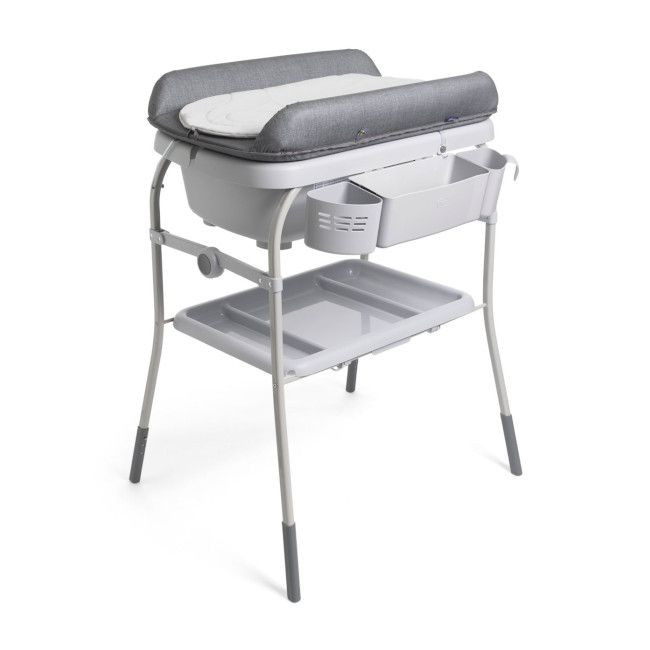 Chicco Cuddle & Bubble Changing Bath Graphite Melange 04079348040710