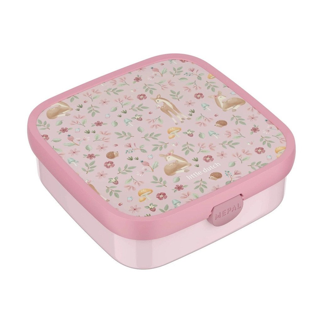 Little Dutch x Mepal Bento Lunchbox with Compartments Fairy Garden 107435065406