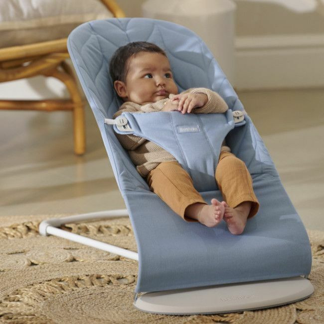 BabyBjörn Espreguiçadeira Bliss Algodão Pétala Blue 006123