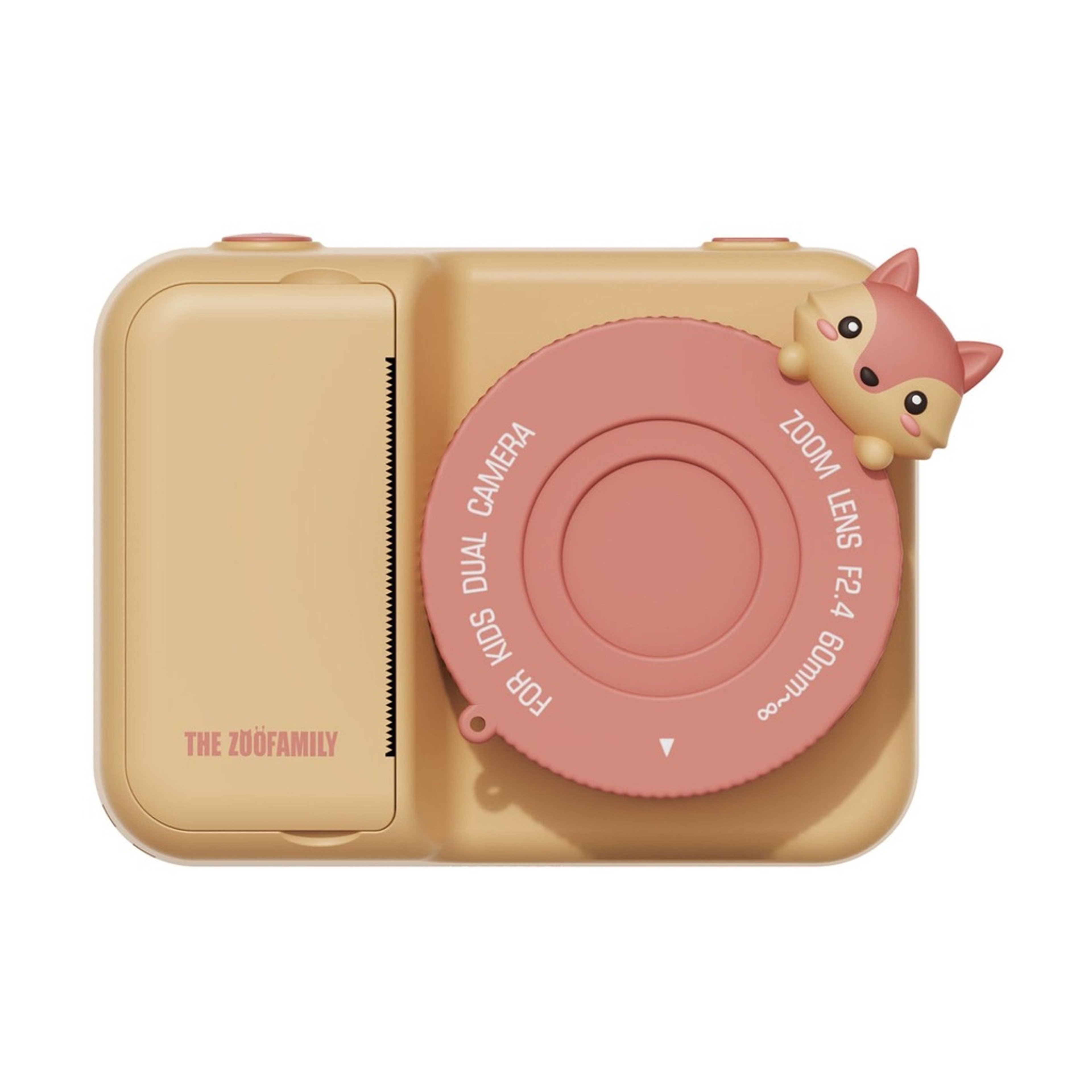 The Zoo Family Máquina Fotográfica Zoo Print Raposa +5 Anos