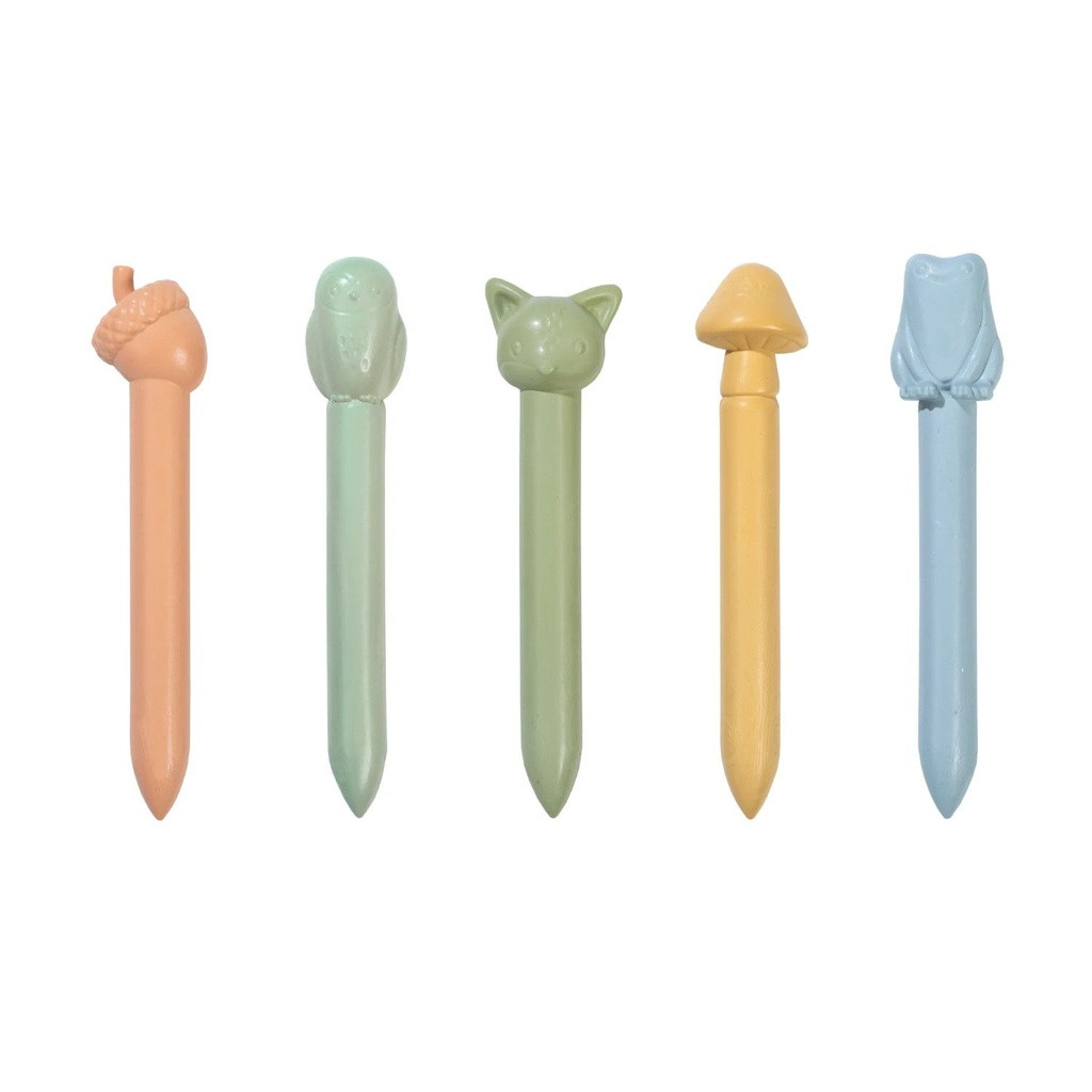 Little Dutch Forest Friends Wax Crayons +2 Years 126367