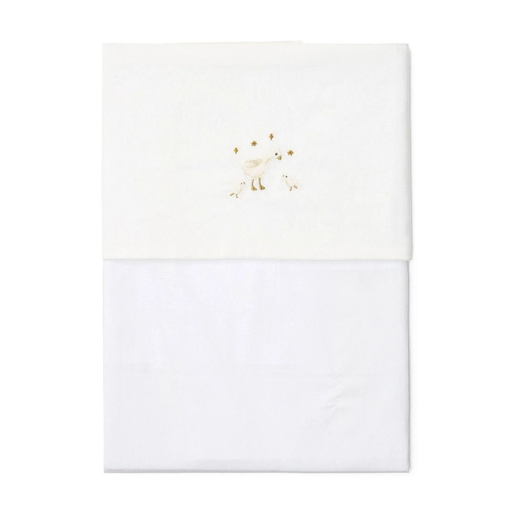 Little Dutch Embroidered Sheet 70x100 Newborn Naturals TE10295032