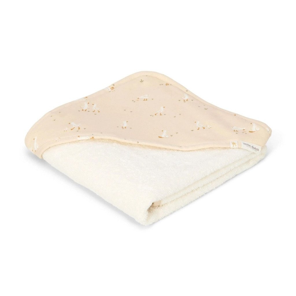 Little Dutch Hooded Towel 75x75 Newborn Naturals TE50625032