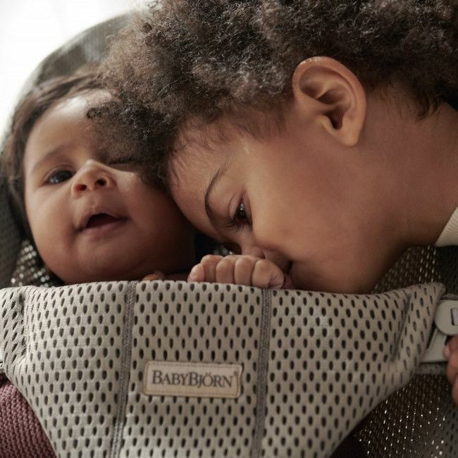 BabyBjörn Espreguiçadeira Bliss Mesh Grey Beige 006102