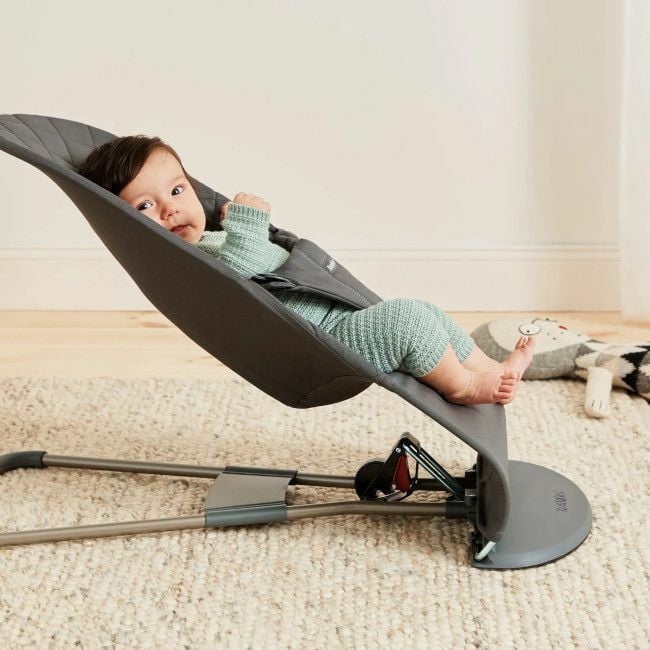 BabyBjörn Espreguiçadeira Bliss Woven Anthracite 006121