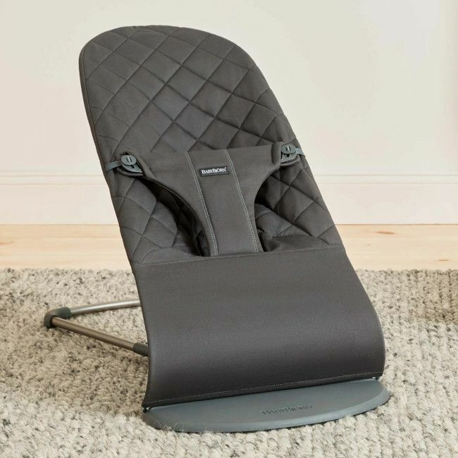 BabyBjörn Espreguiçadeira Bliss Woven Anthracite 006121