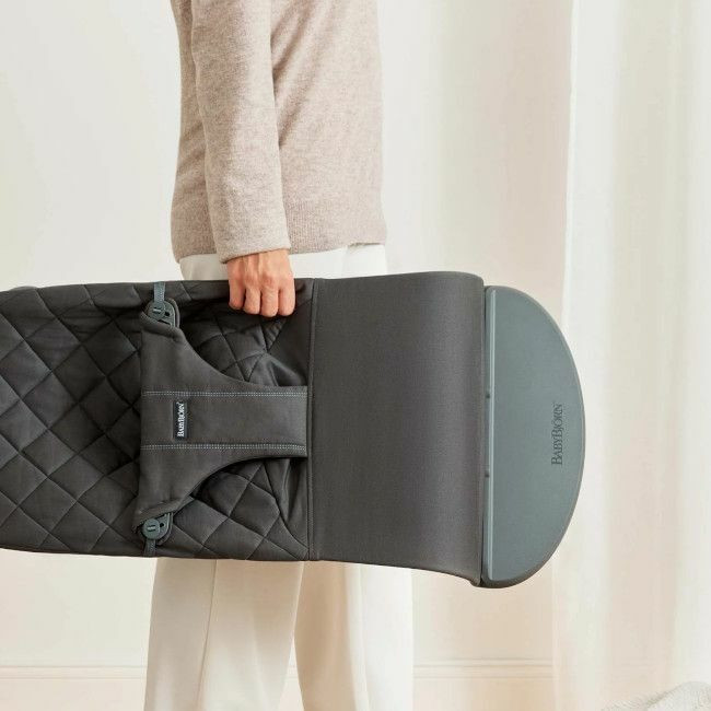 BabyBjörn Espreguiçadeira Bliss Woven Anthracite 006121